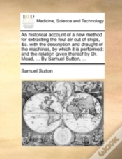 Capa do artigo An Historical Account Of A New Method Fo