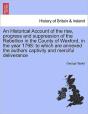 An Historical Account Of The Rise, Progr - Preview