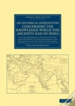 Capa do artigo An Historical Disquisition Concerning The Knowledge Which The Ancients Had Of India