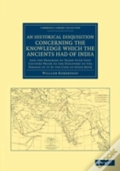 Capa do artigo An Historical Disquisition Concerning The Knowledge Which The Ancients Had Of India