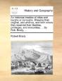 An Historical Treatise Of Cities And Bur - Preview