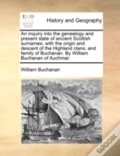 Capa do artigo An Inquiry Into The Genealogy And Presen