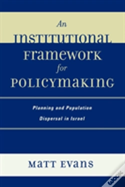 Capa do artigo An Institutional Framework For Policymaking