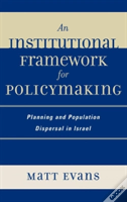 Capa do artigo An Institutional Framework For Policymaking