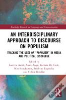 An Interdisciplinary Approach To Discourse On Populism