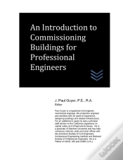 Capa do artigo An Introduction To Commissioning Buildings For Professional Engineers