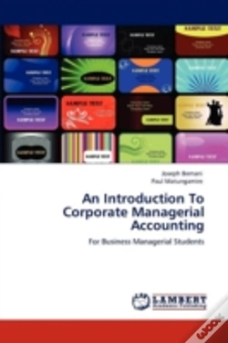 Capa do artigo An Introduction To Corporate Managerial Accounting