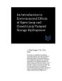 An Introduction To Environmental Effects Of Open-Loop And Closed-Loop Pumped Storage Hydropower - Preview