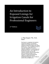 An Introduction To Exposed Linings For Irrigation Canals For Professional Engineers