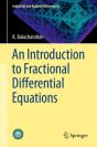 An Introduction To Fractional Differential Equations - Preview