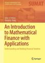 An Introduction To Mathematical Finance With Applications - Preview