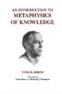 An Introduction To Metaphysics Of Knowledge - Preview