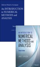 An Introduction To Numerical Methods And Analysis, 2e & Solutions Manual 2e Set