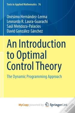 Capa do artigo An Introduction To Optimal Control Theory