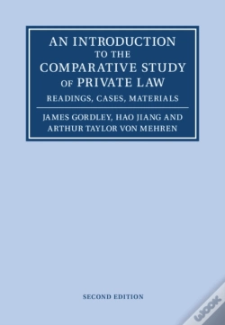 Capa do artigo An Introduction To The Comparative Study Of Private Law
