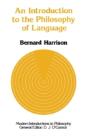 An Introduction To The Philosophy Of Language - Preview