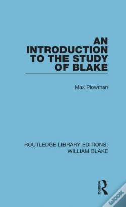Capa do artigo An Introduction To The Study Of Blake