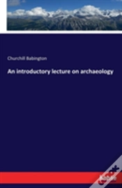 Capa do artigo An Introductory Lecture On Archaeology