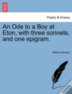 Capa do artigo An Ode To A Boy At Eton, With Three Sonn