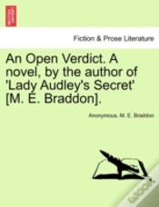 Capa do artigo An Open Verdict. A Novel, By The Author Of 