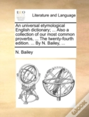 Capa do artigo An Universal Etymological English Dictio