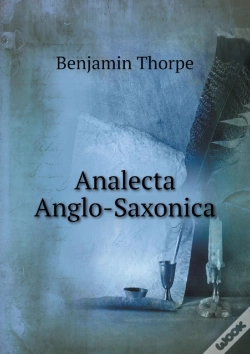 Capa do artigo Analecta Anglo-Saxonica