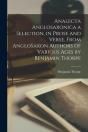 Analecta Anglosaxonica A Selection, In P - Preview