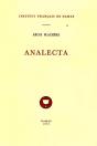 Analecta - Preview