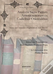 Capa do artigo Analecta Sacra Patrum Antenicaenorum Ex Codicibus Orientalibus