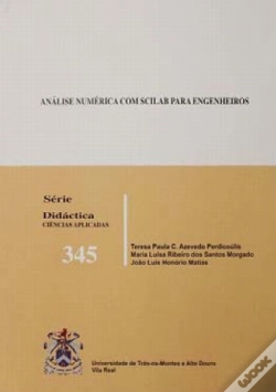 Capa do artigo Análise Numérica com SCILAB para Engenheiros