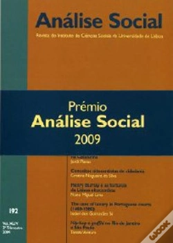 Capa do artigo Análise Social 192