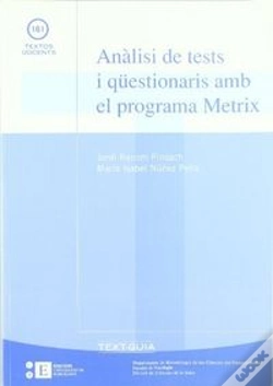 Capa do artigo Anàlisi De Tests I Qüestionaris Amb El Programa Metrix