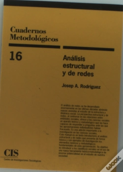 Capa do artigo Análisis Estructural Y De Redes