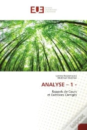 Capa do artigo Analyse - 1 - - Rappels De Cours Et Exercices Corriges