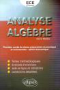 Analyse, Algèbre - Exercices Corrigés De Mathématiques Pour La Première Année De Classe Préparatoire Ece - Preview