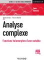 Analyse Complexe : Fonctions Holomorphes D'Une Variable - Preview