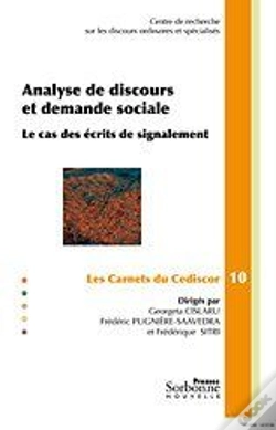 Capa do artigo Analyse De Discours Et Demande Sociale, Le Cas Des Écrits De Signalem