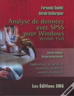 Capa do artigo Analyse De Donnees Avec Spss Pour Windows Version 15 0 Version Etudiante Version Professionnelle App
