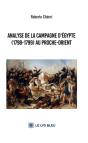 Analyse De La Campagne D'Egypte (1798-1799) Au Proche-Orient - Preview