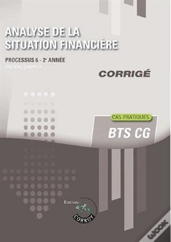 Capa do artigo Analyse De La Situation Financiere - Corrige - Processus 6 Du Bts Cg