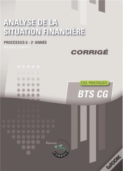 Capa do artigo Analyse De La Situation Financiere - Corrige - Processus 6 Du Bts Cg