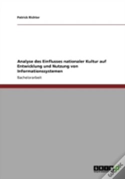 Capa do artigo Analyse Des Einflusses Nationaler Kultur Auf Entwicklung Und Nutzung Von Informationssystemen