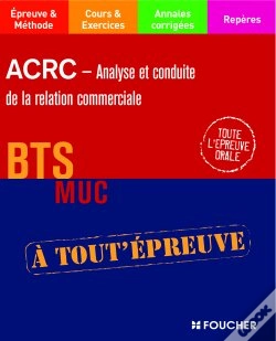Capa do artigo Analyse Et Conduite De La Relation Commerciale ; Bts Muc