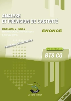 Capa do artigo Analyse Et Prevision De L'Activite T2 - Enonce - Processus 5 Du Bts Cg