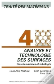 Capa do artigo Analyse Et Technologie Des Surfaces ; Traité Des Matériaux Tome 4