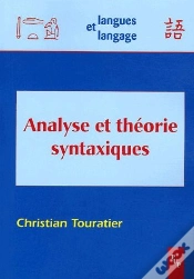 Capa do artigo Analyse Et Théorie Syntaxiques