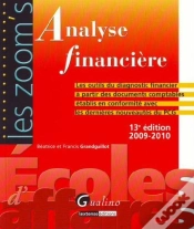 Capa do artigo Analyse Financière (Édition 2009/2010)