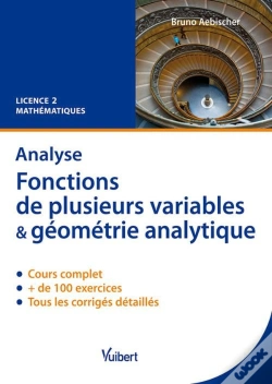 Capa do artigo Analyse ; Fonctions De Plusieurs Variables & Géométrie Analytique ; L2 ; Cours Et Exercices Corrigés