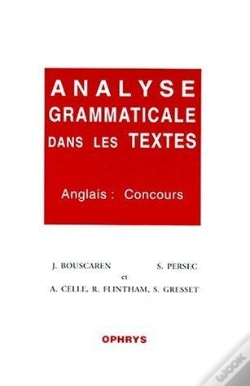 Capa do artigo Analyse Grammaticale Dans Les Textes : Anglais Concours