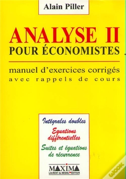 Capa do artigo Analyse Ii Pour Economistes . Manuel D'Exercices Corriges